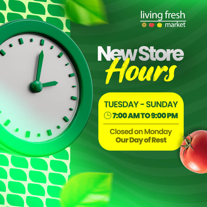 LFM24102-84 – SM GRAPHICS 800×800 – NEW STORE HOURS